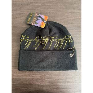 The Lord of the Rings One Ring Script Beanie
